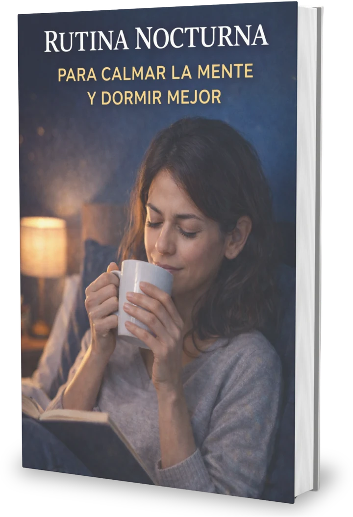 Rutina nocturna para calmar la mente