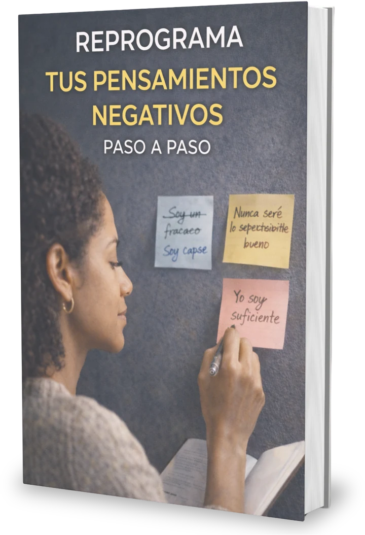 Reprograma tus pensamientos negativos